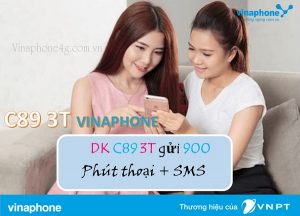 Gói cước C89 3T mạng Vinaphone